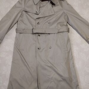 Men's Classic Tan London Fog Trench Coat